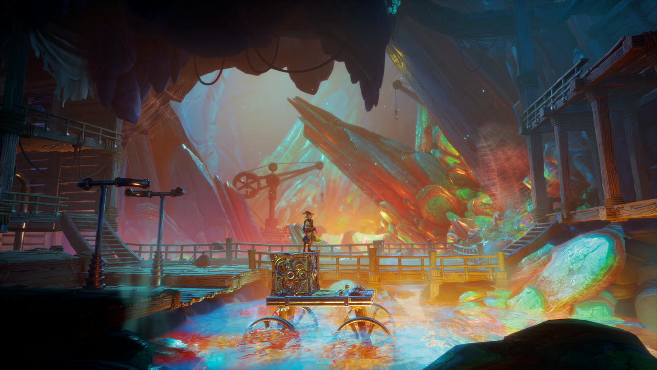 【B6041】三位一体5：发条阴谋 Trine 5 A Clockwork Conspiracy V1.2A.20231127-重大更新-魂破虚空-英雄归来+全DLC+修改器 安装包+免安装中文版[33.7GB]