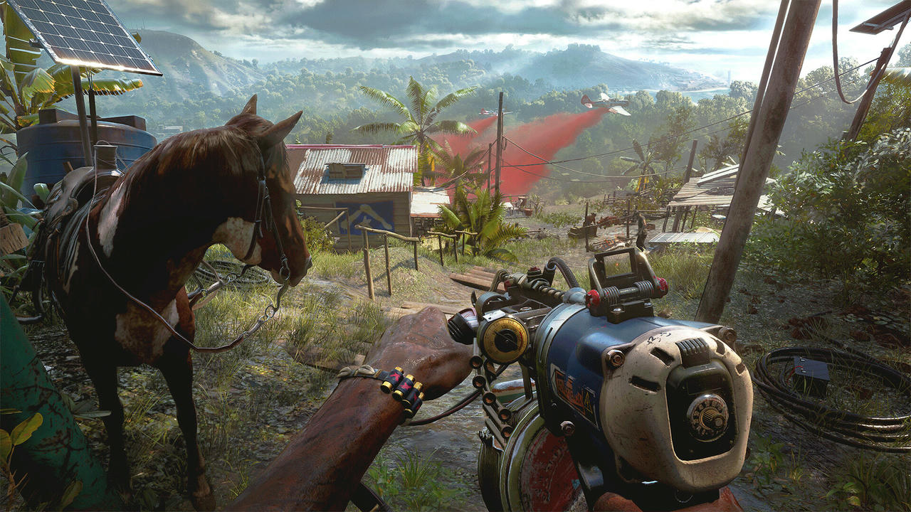 【B6130】孤岛惊魂6 Far Cry 6 V1.5.0HF.20220603+预购特典+季票+全DLC+修改器-支持手柄 免安装中文豪华版[77.3GB]