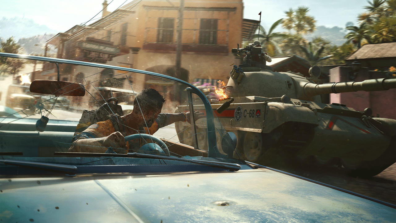 【B6130】孤岛惊魂6 Far Cry 6 V1.5.0HF.20220603+预购特典+季票+全DLC+修改器-支持手柄 免安装中文豪华版[77.3GB]